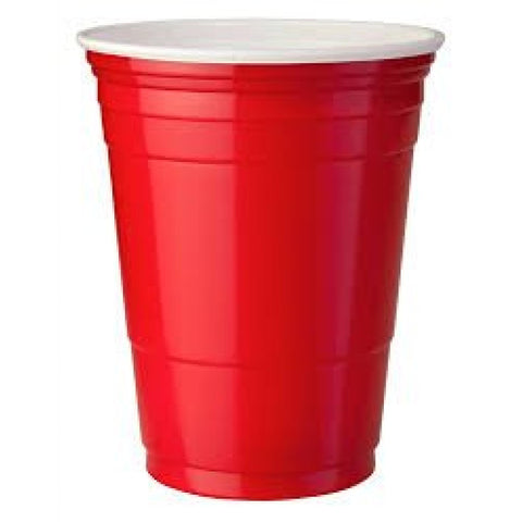 Big Red Party Cups