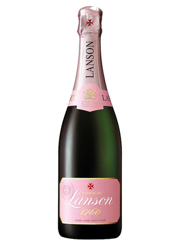 Lanson Rose Champagne - Drinksdeliverylondon